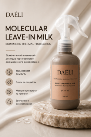 DAÉLI Molecular Leave-In Milk — незмивне молочко для волосся