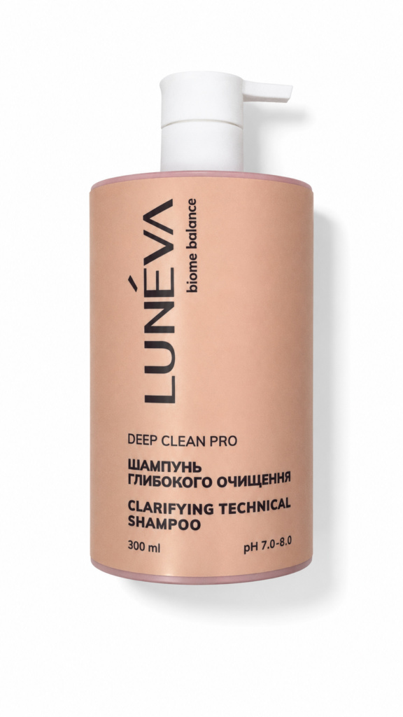 Шампунь для глибокої очистки від себуму, стайлінгу, силіконів DeepClean Pro Shampoo, 300мл