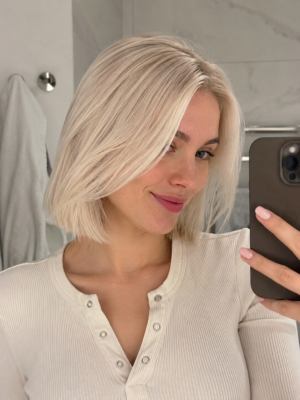 Ваніль Luneva Тонуюча маска для волосся дуже світлий чистий блонд — Vanilla 10 рівень світлоти, нейтральний по температурі