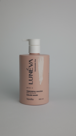 Ваніль Luneva Тонуюча маска для волосся дуже світлий чистий блонд — Vanilla 10 рівень світлоти, нейтральний по температурі