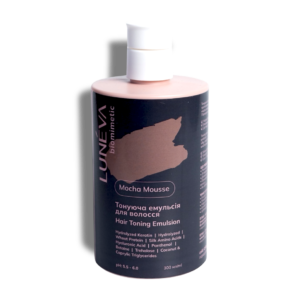 МОКА МУС Mocha Mousse Luneva World Тонуюча маска для волосся – 8-10 рівень світлоти, нейтральний по температурі кольору