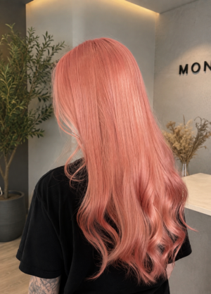 Тонуюча маска для волосся LUNÉVA PEACH