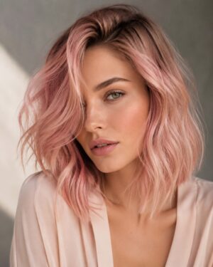 Тонуюча маска для волосся LUNÉVA PEACH